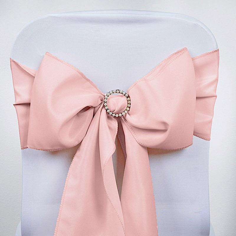5 pcs Polyester Chair Sashes