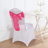 5 pcs Champagne Satin Chair Sashes