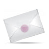 100 pcs Baby Girl Round Stickers in Pink