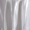 White 108" Satin Round Tablecloth