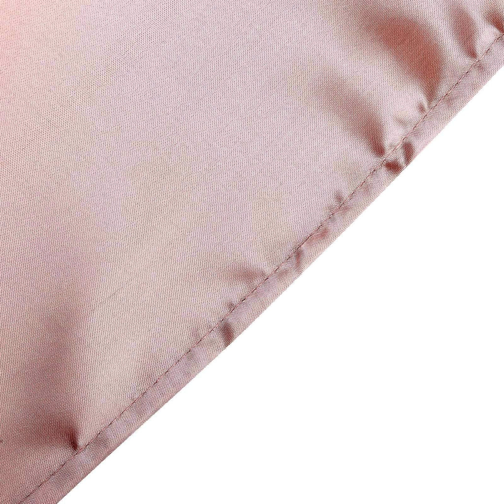 Dusty Rose 108" Satin Round Tablecloth