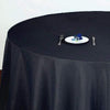 120 inch Red Polyester Round Tablecloth