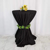 120 inch Red Polyester Round Tablecloth
