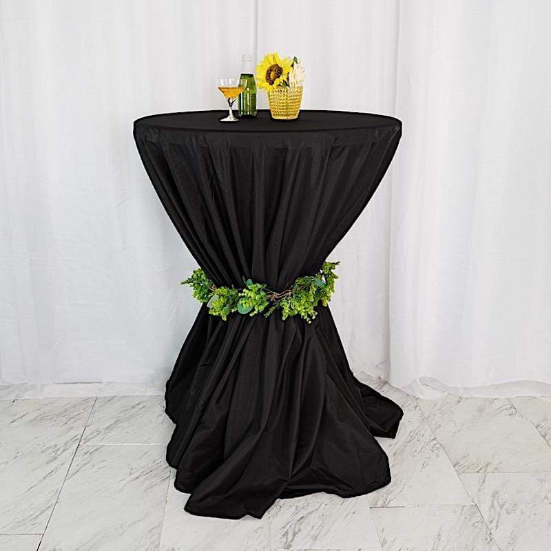 120 inch Red Polyester Round Tablecloth