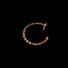 12 pcs Letter "C" Gold Rhinestones Gem Stickers