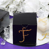 12 pcs Letter "E" Gold Rhinestones Gem Stickers